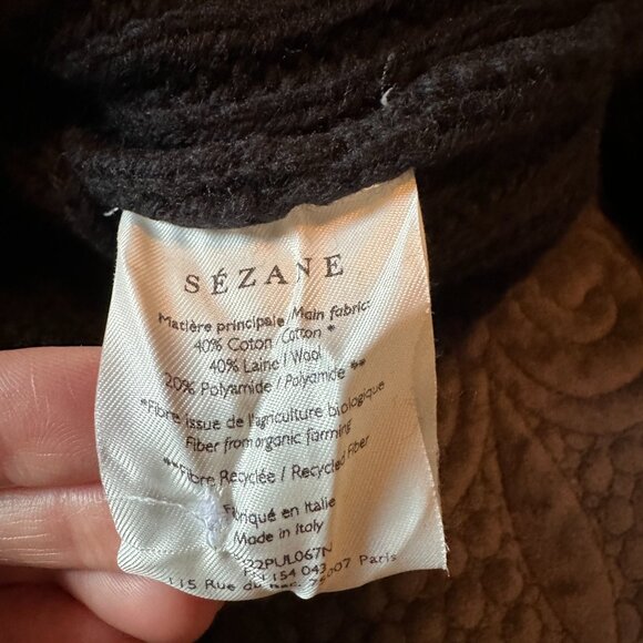 Sezane Black Lucas Jumper XXS - Picture 11 of 11